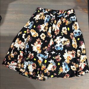 474. Flint & Moss Floral Print Skirt